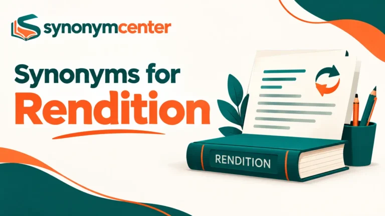synonyms for rendition