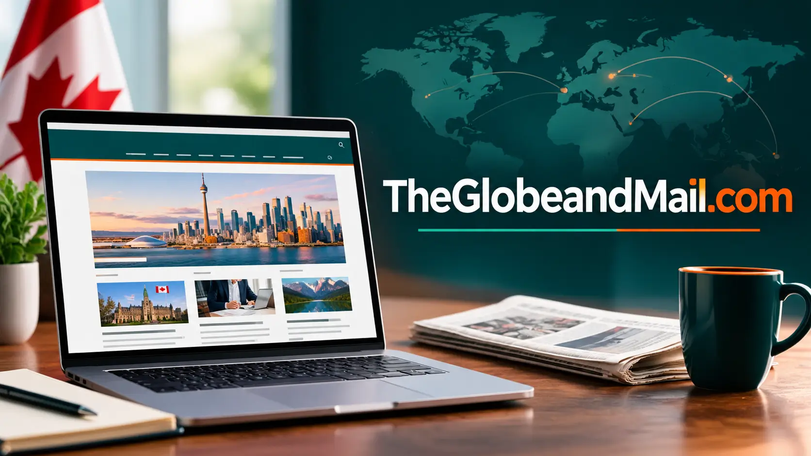 TheGlobeandMail.com website and The Globe and Mail newspaper